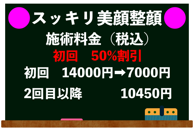 スッキリ美顔整顔コース